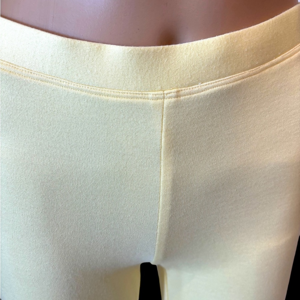 The Wrights Yellow Crop Stretch Pant - Picture 3 of 6